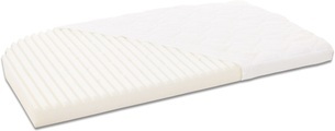 Babybay Tobi, Babybay Matratze KlimaWave® für Comfort und Boxspring Comfort, Weiß