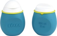 BEABA BabySqueez Set 2 x 180 ml blue