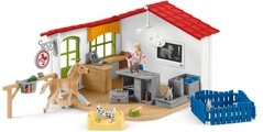 Schleich 42502 Tierarzt-Praxis mit Haustieren