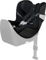cybex GOLD Kindersitz Sirona M2 i-Size inklusive Sensorsafe mit Base M Deep Black - schwarz