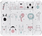 Rotho Babydesign Wickelauflage Happy Faces