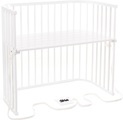 Babybay Boxspring XXL Beistellbett Weiß lackiert