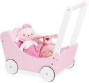 Pinolino Puppenwagen Jasmin, komplett - rosa/pink