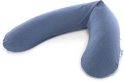 Theraline, Theraline Stillkissen DAS ORIGINAL - JERSEY MELANGE mit Bezug (190cm) in navy