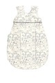 Odenwälder Jersey-Schlafsack BABYNEST® PRIMA KLIMA FLOWER BIRDS in creme/grau in Gr. 90