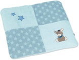 Sterntaler Wickelauflagenbezug Emmi hellblau 85 x 72 cm