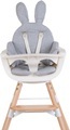 CHILDHOME Sitzkissen Universal Kaninchen Grey - grau