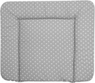 Alvi Wickelauflage Molly Folie Stars silber 70 x 85 cm - grau