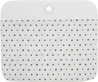 Alvi Wickelauflagenbezug 70 x 85 cm, Stern und Sternchen grau/beige
