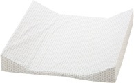 Alvi Wickelauflage 2stg. Keil Folie Raute taupe 68 x 60 cm - grau