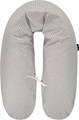 ALVI Stillkissen 190 cm Raute taupe
