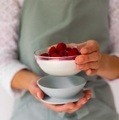 BEABA Geschenkset Glas-Geschirr grün / rosa ab dem 6. Monat
