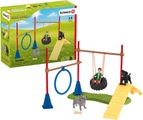 Schleich 42536 - Farm World, Spielspass für Hunde, Spielset