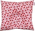 BabyDorm ® Präventivkissen EasyDorm Lollipop rot mit rosa Lutschern - rosa/pink