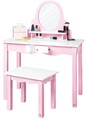 Pinolino, Pinolino Kinderschminktisch Jasmin inkl. Hocker