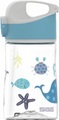 SIGG, SIGG - Trinkflasche MIRACLE KIDS - Kunststoff - transparent/blau - 15.5 cm