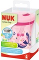NUK Trinklernbecher Action Cup, Color Change, rosa