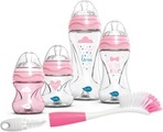 nuvita Anti Kolik Flaschen Starter Set pink (5-teilig)