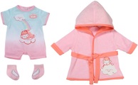 Baby Annabell Puppenkleidung »Deluxe Badezeit, 43 cm«, (Set, 4 tlg.)