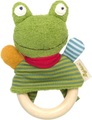 sigikid® Greifring Frosch Green