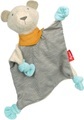 sigikid® Schnuffeltuch Bär grau