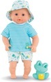 Simba Toys GmbH & Co., Corolle 9000100530 - Mon Premier Poupon, Badebaby Marin, Puppe, Weichkörperpuppe, 30cm