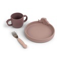 Done by Deer™ Geschirr-Set Peekaboo in rosa