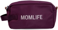 CHILDHOME Kulturbeutel Momlife aubergine