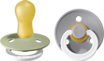 BIBS® BIBS COLOUR NIGHT Schnuller Salbei + 18 Monate