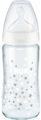 Nuk, NUK First Choice+ Glas-Babyflasche mit Temperature Control