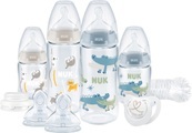 NUK Starter-Set First Choice? Perfect Start Temperature Control blau/beige