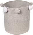 LORENA CANALS Spielzeugkorb Bubbly grey