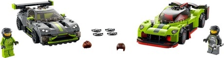 76910 LEGO® SPEED CHAMPIONS Aston Martin Valkyrie AMR Pro & Aston Martin Vantage GT3