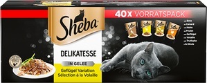 Sheba Nassfutter Delikatesse in Gel?e