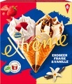 Frisco, Frisco Extrême Cornets Erdbeer & Vanille assortiert 6 Stück