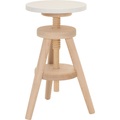 Ben'n'jen - Hocker CONFETTI - Holz - weiss - 30/30/50 cm