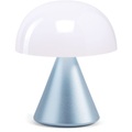 Mina Mini Lampe ohne Kabel / LED - H 8,3 cm / INDOOR - Lexon blau en metall