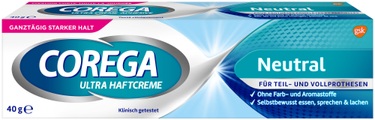 Corega, Corega Ultra Gebiss-Haftcreme geschmacksfrei