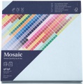 Artoz Mosaic Karten/Kuverts qd hellblau je 10 Stück