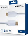 HDMI 2.1 Cable Braided 8K 3m - white [PS5]