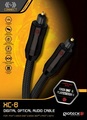 Gioteck, GIOTECK XC-6 Digital Optical Audio Cable, Kabel für PS4 / PS3 / Xbox