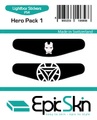 Lightbar Stickers - Hero Pack 1