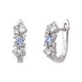 Silver Spirit Snowflakes Ohrschmuck Damen