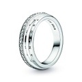 Pandora Triple Band Pavé Stackable Ring Ring Damen