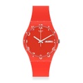 swatch Analoguhr Herren Rot 34mm