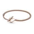 Armband Damen Roségoldfarben 18cm