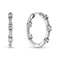 Creolen Damen Silber ONE SIZE