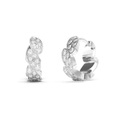 Ohrringe Damen Silber 13mm