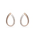 Ohrstecker Damen Roségoldfarben ONE SIZE
