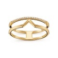 Gold Spirit Ring Damen